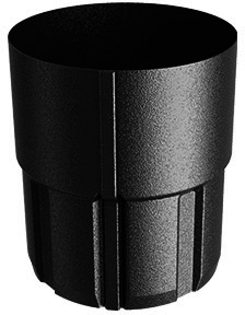 Złączka rury FLAMINGO BUDMAT fi 90mm czarny