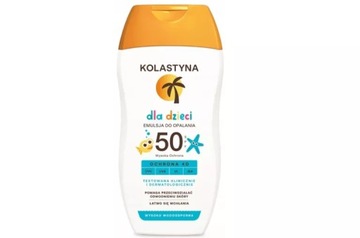 KOLASTYNA EMULSJA OCHRONNA DO OPALANIA DLA DZIECI SPF 50 WODOODPORNA
