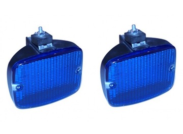 STROBOSKOPY LED NIEBIESKIE 24V ostrzegawcze