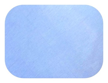 PIELUCHA pieluszka FLANELOWA kolorowa gruba z FLANELI Polska Produkcja BLUE