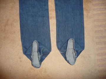 Spodnie dżinsy HOLLISTER W33/L32=45,5/108cm jeansy