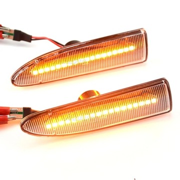 DYNAMICKÉ SVĚTLA BOČNÍ LED DO JAGUAR X-TYPE 2002-2009