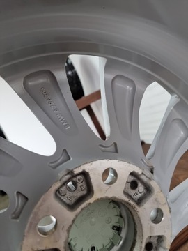 4× DISK HLINÍK BMW OE 7.5" X 17" 5X120 ET 43