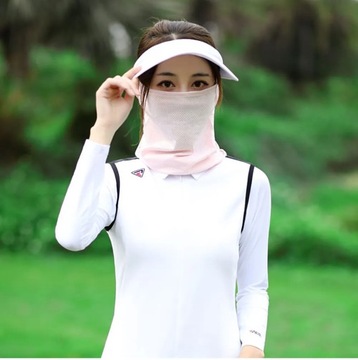 PGM Summer Sun Protection Mask Riding Sun Shade Anti-UV Ice Silk Face