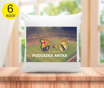 ПОДУШКА FC BARCELONA Микрофибра + НАЗВАНИЕ