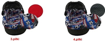 KAREX Wkład materac do gondoli dwust MINKY bawełna