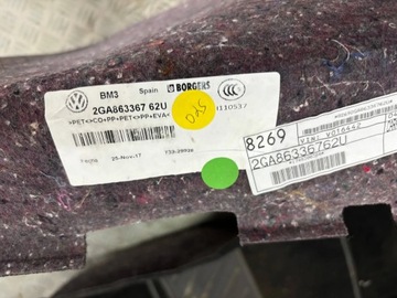 KRYTINA PODLAHA KOBEREC KOBERCE KOMPLET VW T-ROC 2GA863367