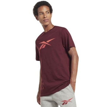 Koszulka męska sportowa REEBOK T-shirt Wyjątkowy styl dla mężczyzny L