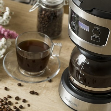 Фильтровальная кофемашина Express Sencor 0,75л 700Вт