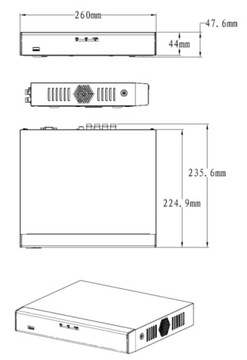 BCS-XVR0801-IV Рекордер 5-в-1 / 8 камер H265+