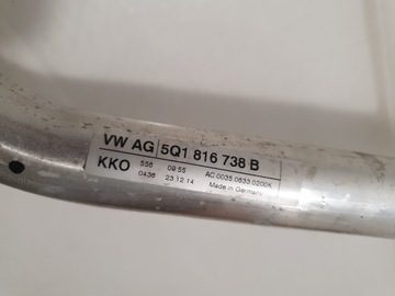 AUDI A3 8V VW GOLF VII 7 SEAT LEON III WAZ PŘÍVODY KLIMATIZACE 5Q1816738B