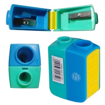 Двойная точилка DUO XL с контейнером ASTRA