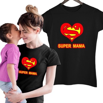 KOSZULKA DLA MAMY PREZENT NA DZIEŃ MATKI RÓŻNE WZORY NAJLEPSZA SUPER MAMA