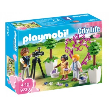 PLAYMOBIL 9230 FOTOGRAF I DZIECI Z KWIATKAMI