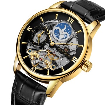 Zegarek Mechaniczny Panowie Biznesu Elegant