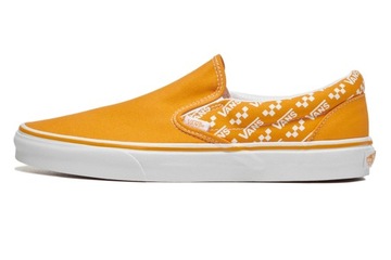 Buty unisex trampki niskie VANS CLASSIC SLIP ON wsuwane żółte modne r. 38