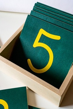 Грубые цифры Монтессори