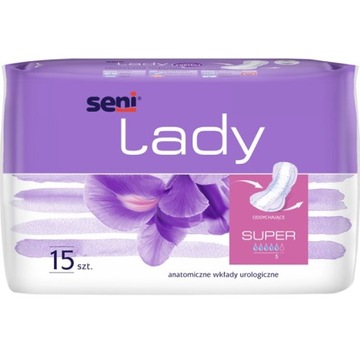 Wkładki urologiczne Seni Lady Super kobiet 15szt