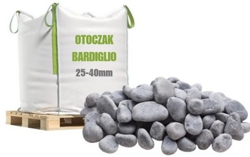 Otoczak BARDIGLIO 25-40 mm kamień ogród kruszywo BIG BAG 1200kg 1,2t