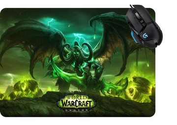 Podkładka Pod Myszkę WORLD OF WARCRAFT + imię !