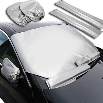 КОВРИК НА ВЕТРОВОЕ СТЕКЛО АВТОМОБИЛЯ, ПРОТИВ МОРОЗ, АВТОМОБИЛЬ ЗИМА, СНЕГ