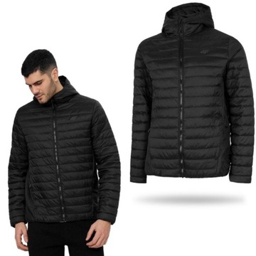 KURTKA MĘSKA 4F WIOSENNA ZIMOWA PUCHOWA PIKOWANA SPORTOWA NA CO DZIEŃ