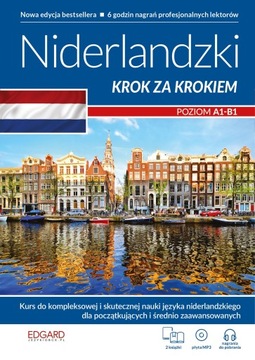 NIDERLANDZKI. KROK ZA KROKIEM [KSIĄŻKA]