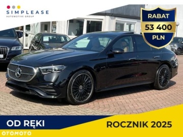 Mercedes Klasa E W214 2025 Mercedes-Benz Klasa E Mercedes-Benz Klasa E 220 d 4-Matic AMG 2.0 Diesel