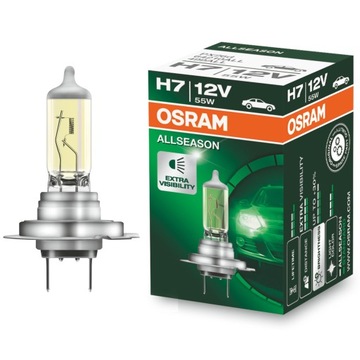 Osram żarówka reflektorowa H7 All Season 55W 12V