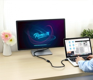 КАБЕЛЬ-УДЛИНИТЕЛЬ HDMI UGREEN, 2 м, 4K, 60 Гц, 30AWG, ШНУР