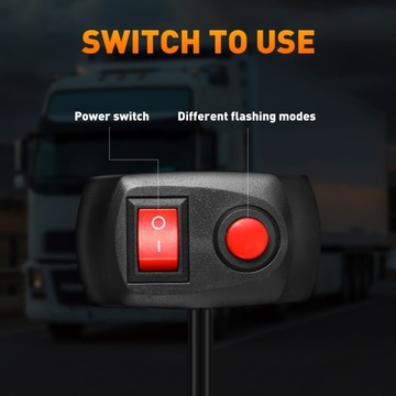 СВЕТ НА КРЫШЕ АВТОМОБИЛЯ С 54 СВЕТОДИОДАМИ - ВЫСОКАЯ ЯРКОСТЬ, СИГНАЛИЗАЦИЯ