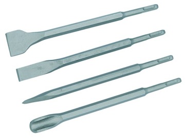 ДОЛОТО ПО БЕТОНУ ДОЛОТО SDS PLUS НАБОР ИЗ 4 ДОЛОТО