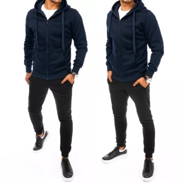 MĘSKI KOMPLET DRESOWY SPODNIE BLUZA roz. L