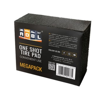 ADBL One Shot Tire Pad Megapack 10 szt.
