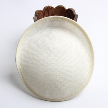 Kobiety Fascynatory Kapelusz diy do koktajlu Derby Ball Church Headpiece , Kremowy