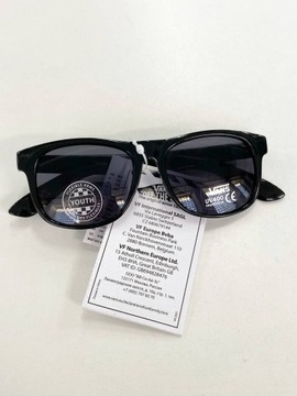 Okulary przeciwsłoneczne nerdy czarne VANS SPICOLI BLACK VN0A3HZJBLK UV400