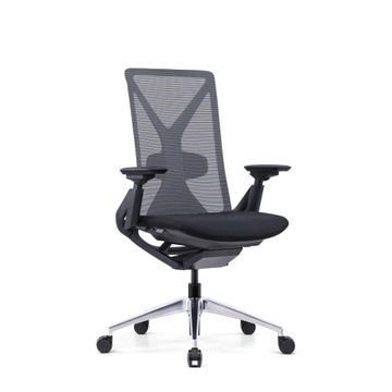 Fotel krzesło ergonomiczne tkanina siatka design