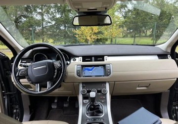 Land Rover Range Rover Evoque I SUV 5d Facelifting 2.0D eD4 150KM 2017 Land Rover Range Rover Evoque oryginalny lakier, SKORA, nawigacja, kamera,, zdjęcie 6