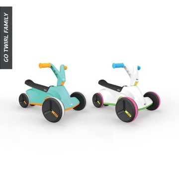 BERG Colorful GO2 Twirl Multicolor Ride-On с игрой для детей 10м+
