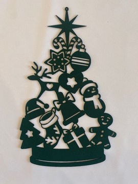 W18 Рождественский кулон РОЖДЕСТВЕНСКАЯ ЕЛКА ОТКРЫТАЯ РОЖДЕСТВЕНСКИЕ украшения