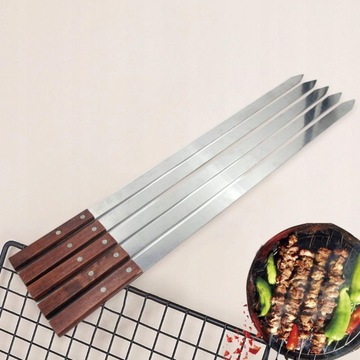 Шашлык шириной 15 мм Крепкий шашлык на гриле