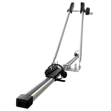 Bagażnik rowerowy dachowy zamykany na klucz aluminiowy uchwyt na rower