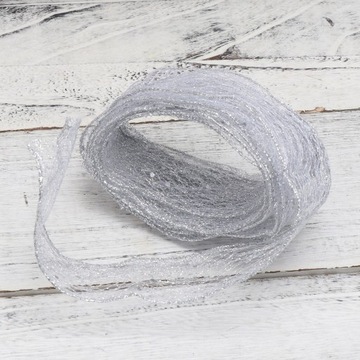 Рождественская декоративная подарочная лента из тюля