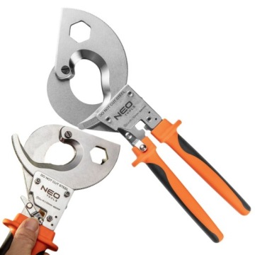 НЕО РЕЗАК ДЛЯ МЕДНЫХ И АЛЮМИНИЕВЫХ КАБЕЛЕЙ С ТРЕЩОТКОЙ 400мм2