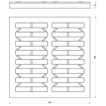 Смотровой колодец с чугунной решеткой до 1,5Т.
