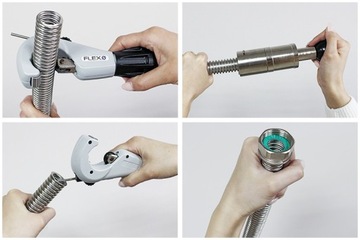 Гибкая флексографская труба из нержавеющей стали – DN12