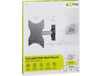 Настенное крепление для телевизора 23-42 дюйма, 20 кг.