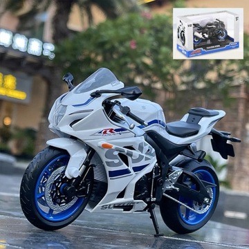 1/12 Kawasaki Ninja H2R Racing Cross-country Motorcycle Model Simulation