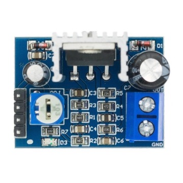 MODUŁ WZMACNIACZA AUDIO TDA2030A 18W - ZASILANIE 6-12V