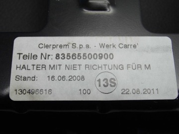 ПОДЛОКОТНИК ЗАДНЕГО СИДЕНИЯ AUDI A4 B8 СЕДАН КОЖА ОРИГИНАЛ